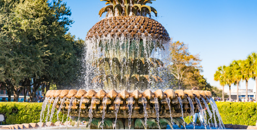 famous Pineapple Fountain